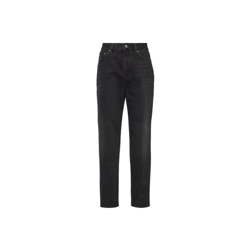 TOTEME Faded effect Tapered leg Jeans-0