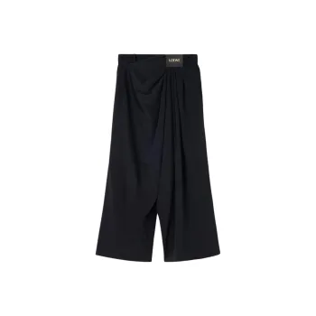 LOEWE SS25 Casual Pants Women's Black