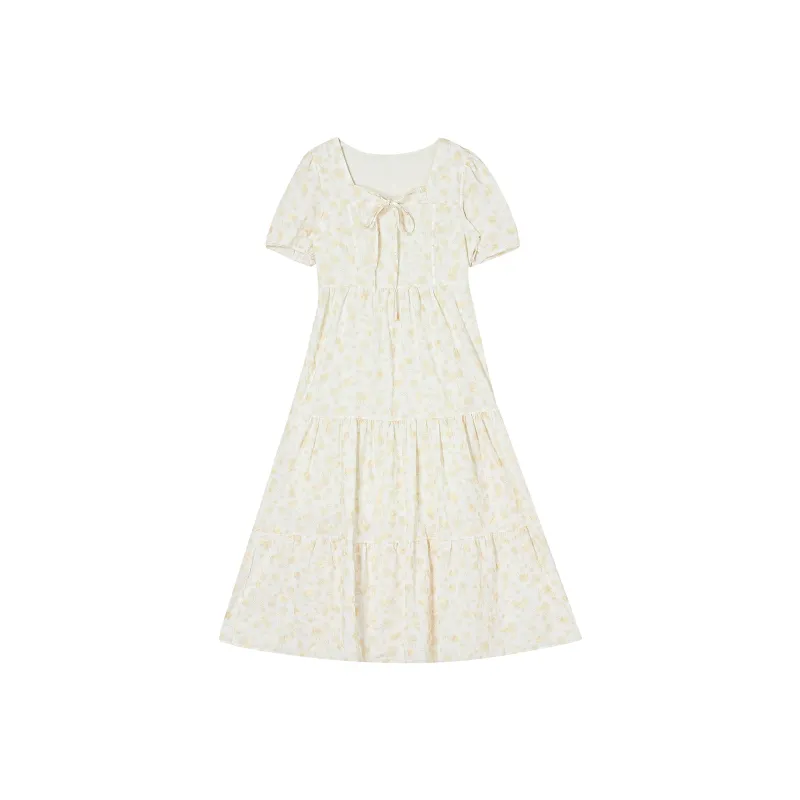 QYPRF Short Sleeved Dresses Women's Multicolor-0