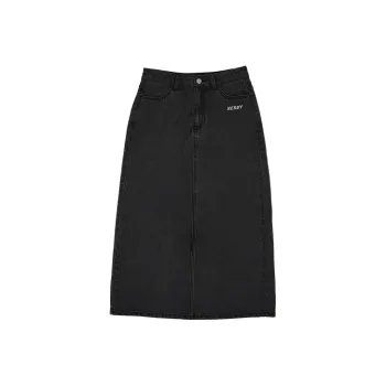 NERDY SS22 Denim Long Skirts Women's Black