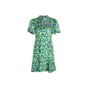 ROEYSHOUSE Short Sleeved Dresses Women's Green