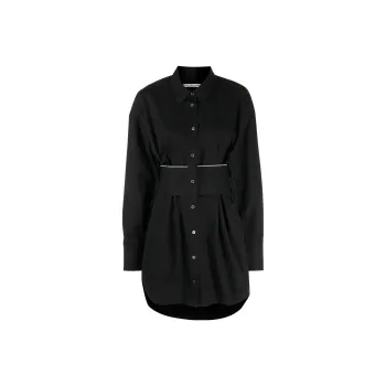 Alexander Wang Long Sleeved Dresses Women's Black