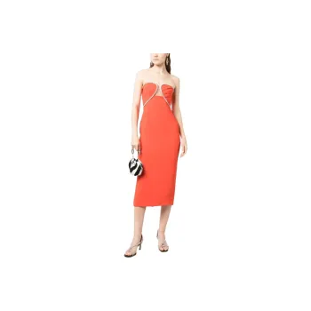 Self-portrait Embellished Off-Shoulder Dress
