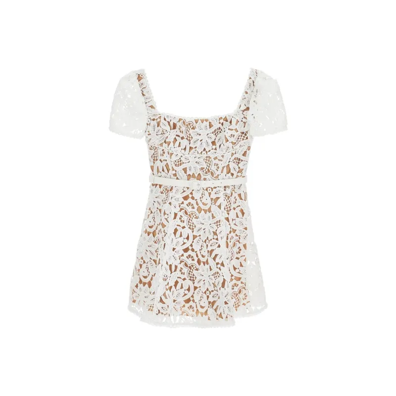 Self portrait Lace Mini Dress-0