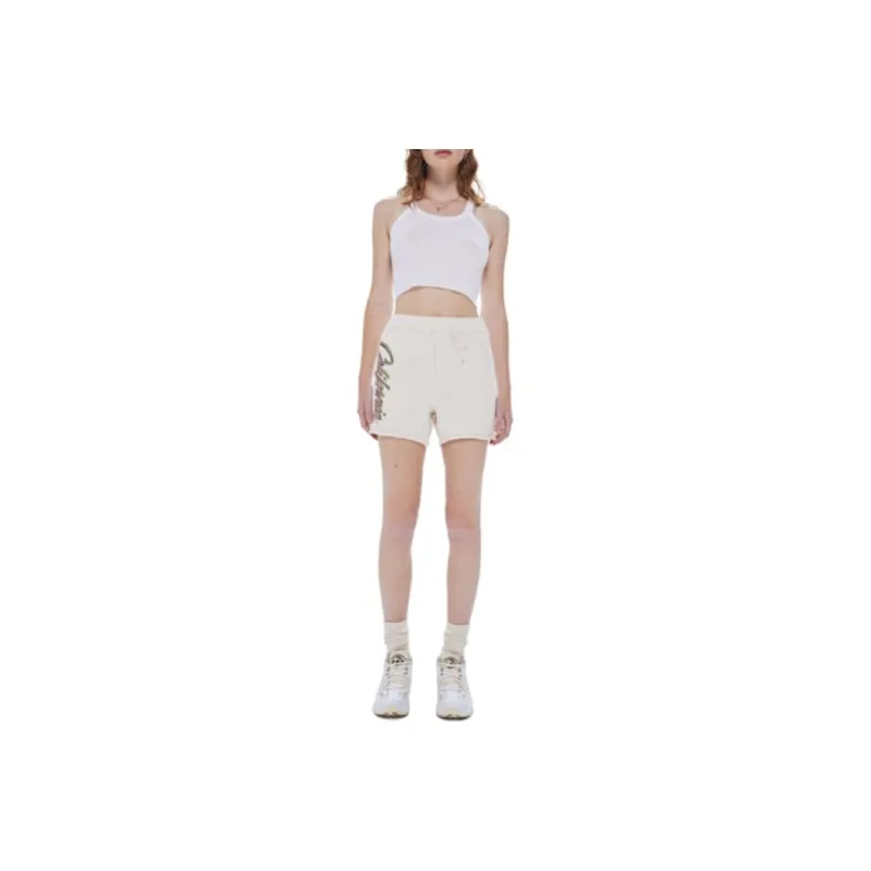 MOTHER Casual Shorts Women's Gray White-0