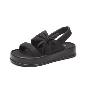 DAPHNE Beach Sandals Women's Black/Ecru