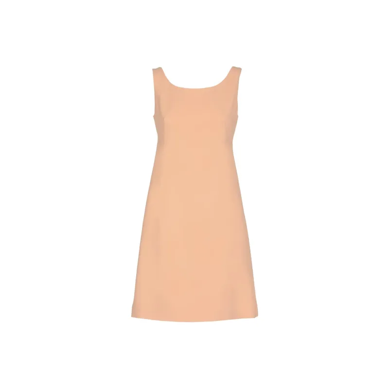 MOSCHINO Sleeveless Dresses Women's Orange-0