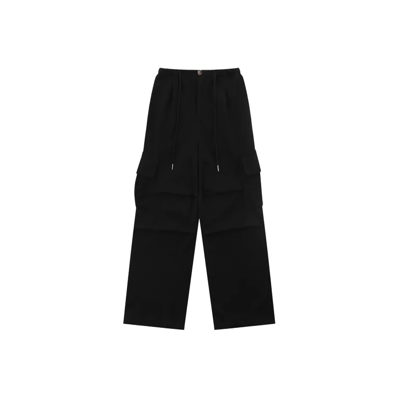 Vine Color Casual Pants Unisex-0