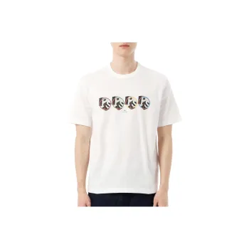 Paul Smith Ps Circle logo print T shirt