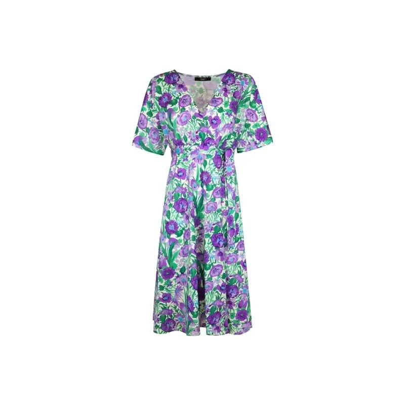 WEEKEND MaxMara Short Sleeved Dress Women's Multicolor-0