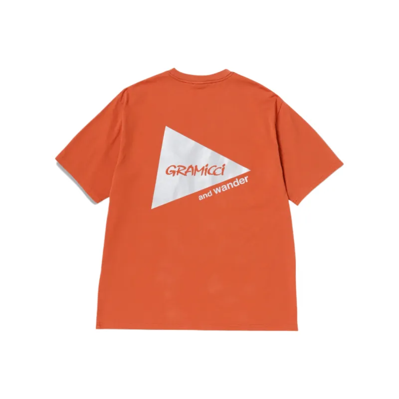 Gramicci X And Wander Back Print Tee-1