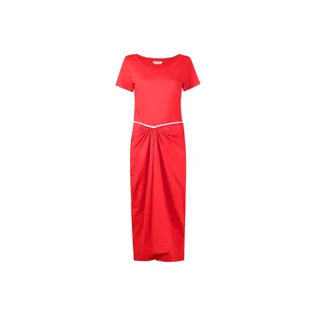 MARNI Short-Sleeved Dresses Women's Red