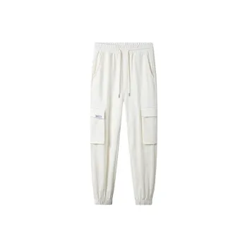 OUTDOOR PRODUCTS Knitted Sweatpants Women's Moon White