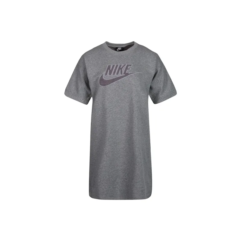 Nike Short Sleeved Dresses Women's Gray-0