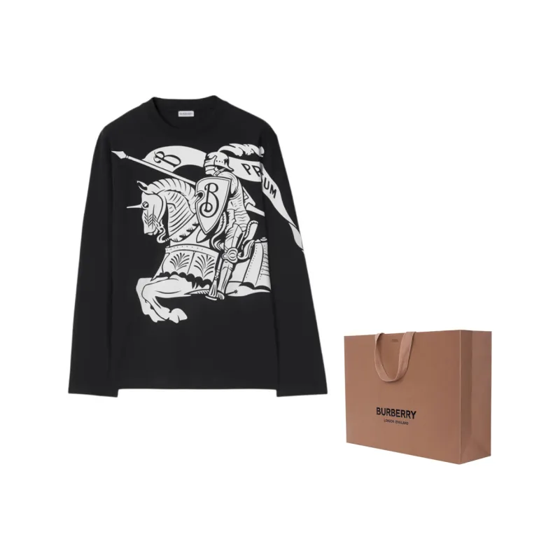 Burberry EKD print Cotton Sweatshirt-6