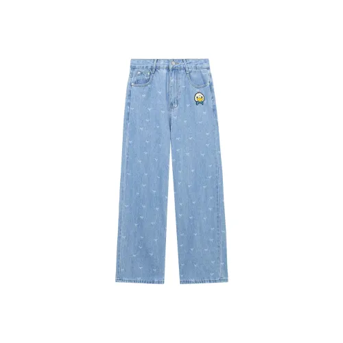 B.Duck Jeans Women's Blue