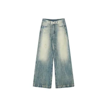 RUNTOTHEFUTURE Jeans Women's Vintage Washed Blue