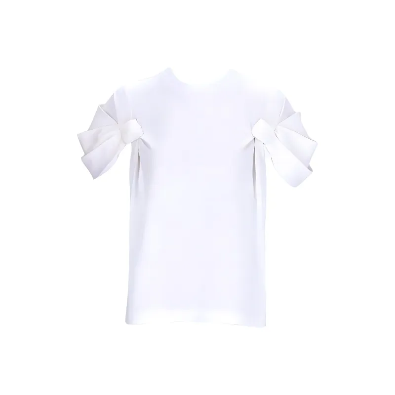 Alexander McQueen Smock Stitch-Detailed Crewneck T-Shirt-0