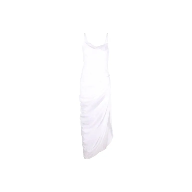 Jacquemus La Robe Saudade Longue 'White'-0