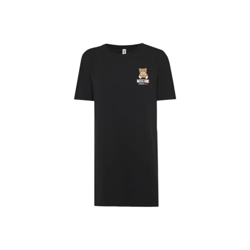 MOSCHINO Short Sleeved Dresses Women's Black