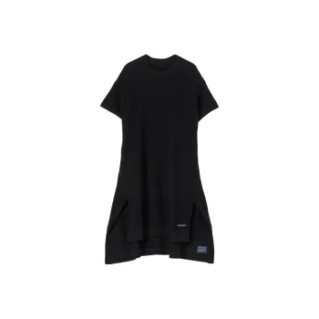 Yohji Yamamoto Side slit Midi Dress