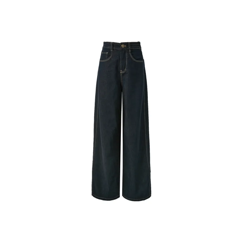 3COLOUR Jeans Women's Deep Sea Blue-0