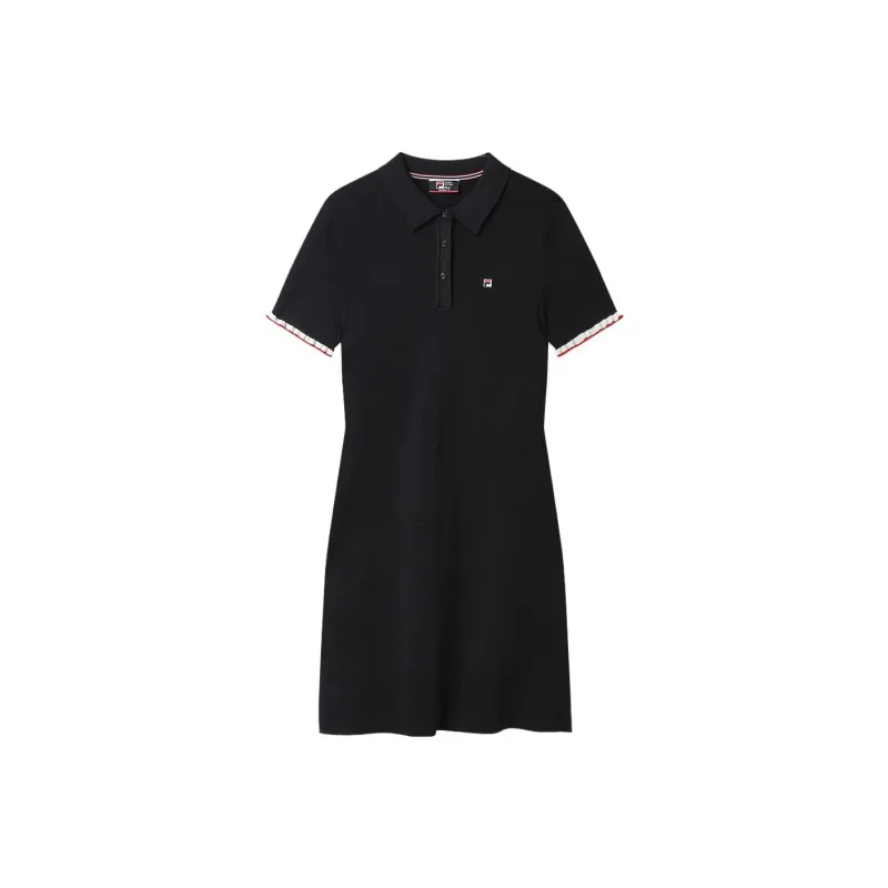 FILA Short Sleeved Dress Women's Legend Blue-0