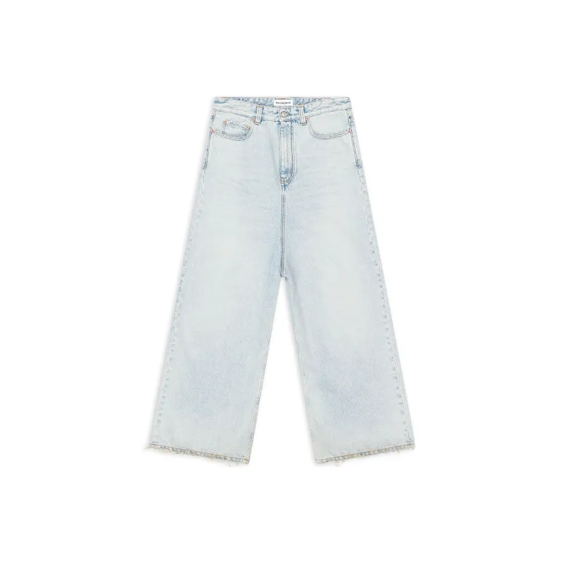 Balenciaga Jeans Loose Fit Women's Blue-0