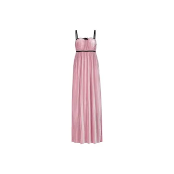 Girly Fancy Club Sleeveless Dresses Women's Pink