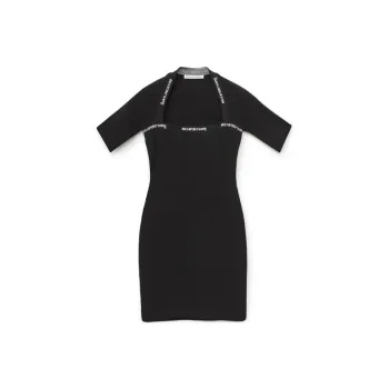 Alexander Wang Long Sleeved Dresses Women's Black