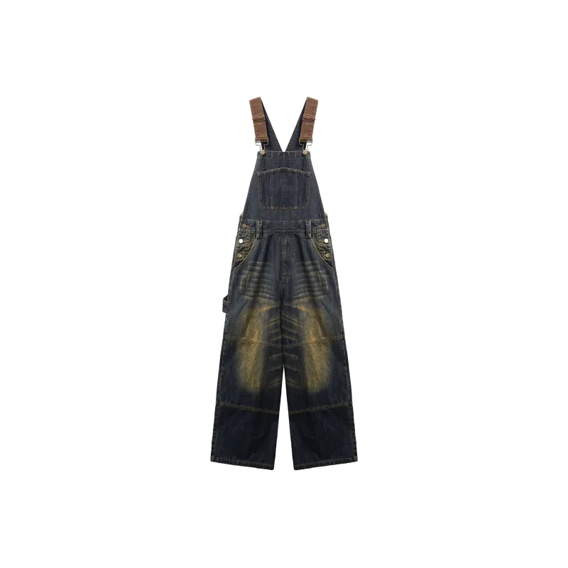 UNVESNO Overalls Women's Dark Blue-0