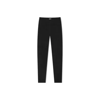 OFF WHITE Leggings, Slim Fit Women's Black