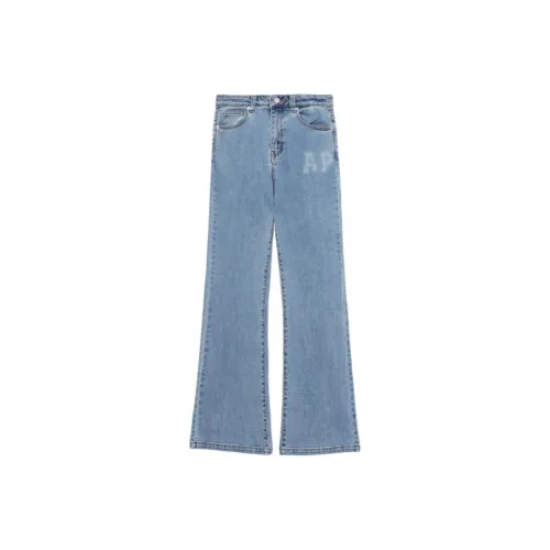 A BATHING APE Jeans Women's Blue