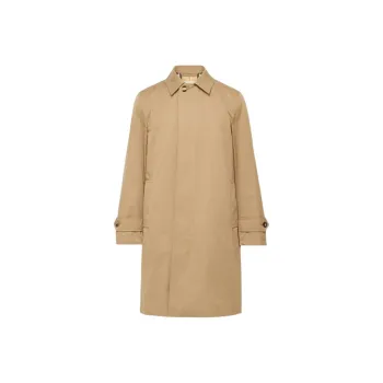 Burberry Long Sleeved Water Resistant Car Coat