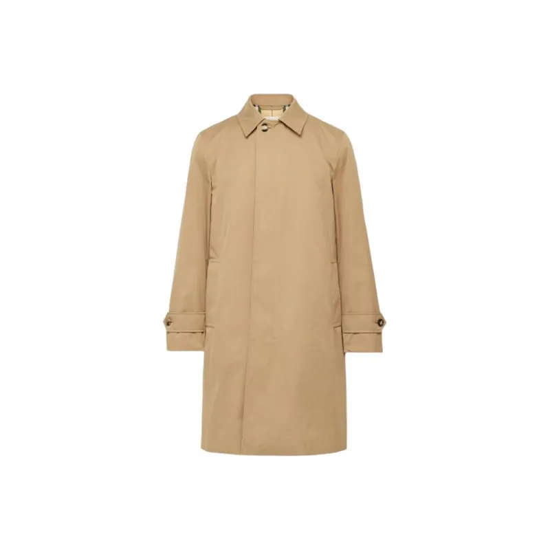Burberry Long Sleeved Water Resistant Car Coat-0