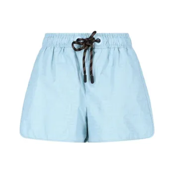 FENDI SS22 Casual Shorts Women's Blue