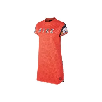 Nike Short Sleeved Dresses Women's Orange