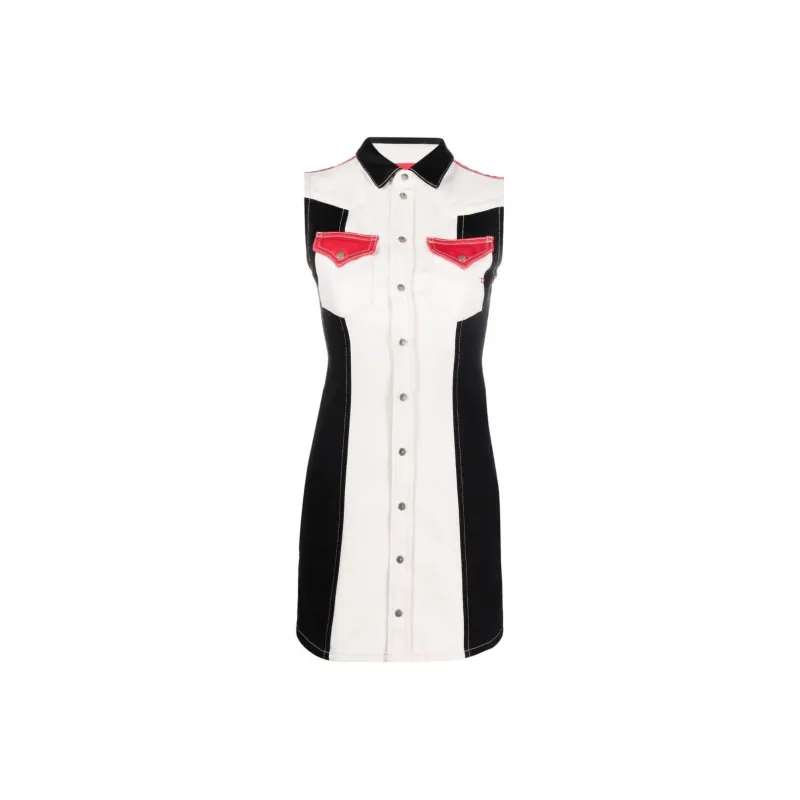 DIESEL Sleeveless Dresses Women's Multicolor-0