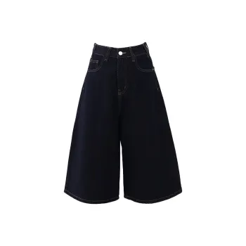 ZAVK Jeans Women's Dark Blue Ankle Length