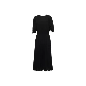 PRADA Short Sleeved Dresses Women's Black