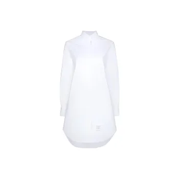 THOM BROWNE Midi Shirt Dress