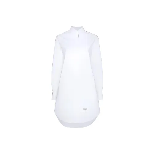 THOM BROWNE Midi Shirt Dress