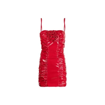 Blumarine Sleeveless Dresses Women's Red