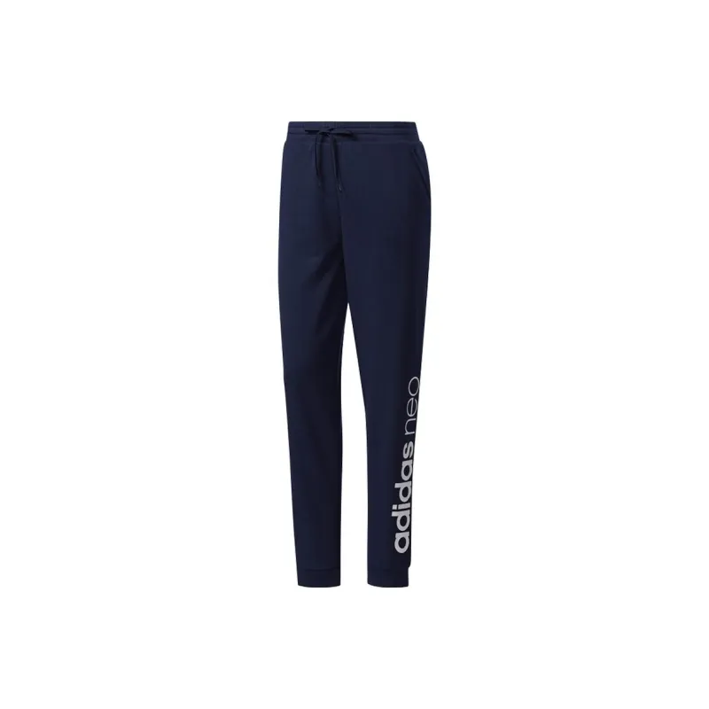 Adidas Neo Knitted Sweatpants Women's Navy Blue-0