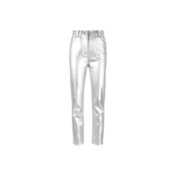 BALMAIN Jeans Women's Silver