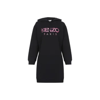 KENZO Long-Sleeved Dresses Women's Black
