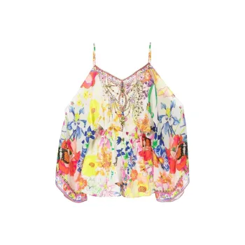 CAMILLA Drop-shoulder Playsuit