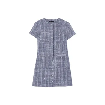 Maje Tweed Mini Dress
