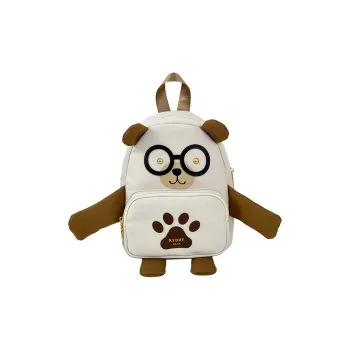 Homeboisportclub Nylon Backpack Unisex Brown/White