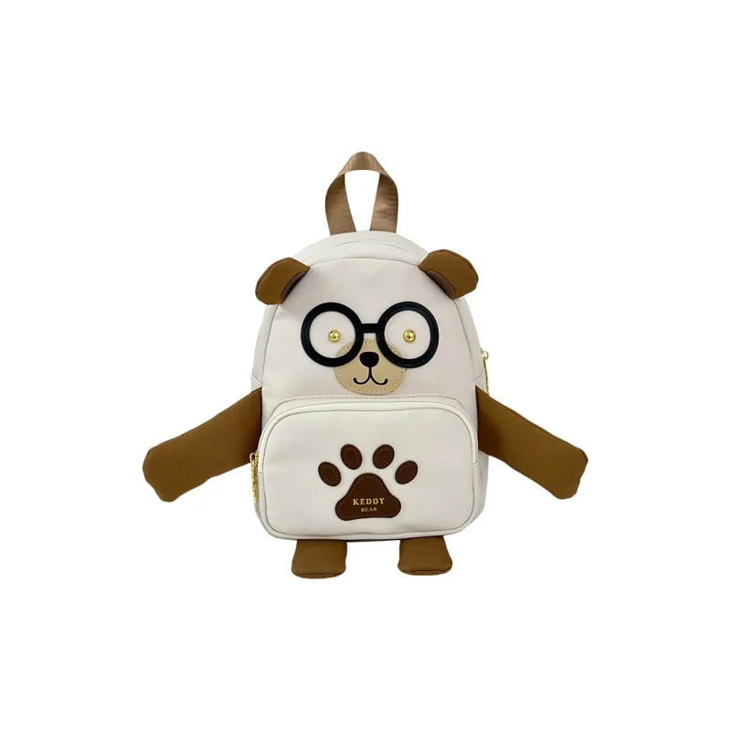 Homeboisportclub Nylon Backpack Unisex Brown/White-0